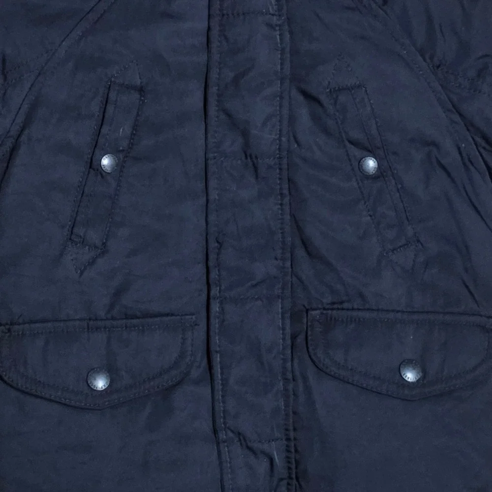 Baby Gap Toddler Winter Puffer Coat Faux Fur Hooded Parka Jacket‎ 12-18 Months